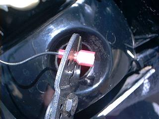 crimping connector center lamp