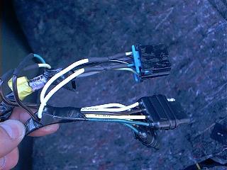 completed tail wires to factory connector