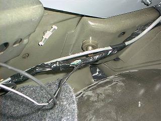 signal wire inside trunk